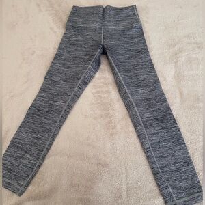 Lululemon Wunder Under High-Waisted Leggings 23” in We Are From Space Deep Grey